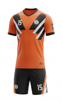 Mens Soccer Uniform Set with Breathable Jersey and Shorts Lightweight Fabric Ideal for Matches Training and Club Play