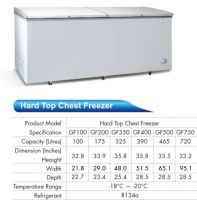 DEEP FREEZER, VERTICAL SHOWCASE, STAINLESS STEEL REFRIGERTORS