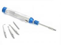 Automatic Dental Crown Remover Gun With 3 Tips Dental Surgical Instrument