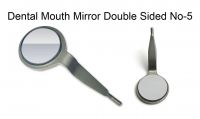 Dental Rhodium Double Sided Mouth Mirror No-5 without Handle Dental Surgical Instrument