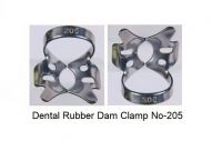 Dental Rubber Dam Clamp No-205 Dental Surgical Instrument