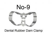 Dental Rubber Dam Clamp No-9 Dental Surgical Instrument