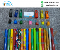 Eucalyptus Wooden Handle with Silver PVC Coating