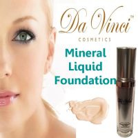 Mineral Liquid foundation - 2-in-1 sun protection and oil free - Da Vinci Cosmetics