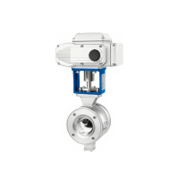 Electric O-Type Shut-Off Ball Valve
