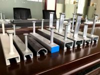 Precast steel track sliding channel