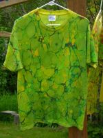 sell marbling (ebru turkish) shirts