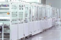 Vacuum insulation panel (VIP) production lines