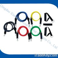 8 items latex resistance band wholesale and retail