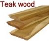 Teak wood (rough sawn) . AD