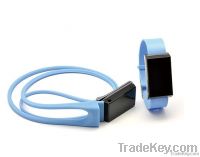 Bluetooth Necklace&Wrist Band 2-in-1 with OLED screen display