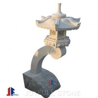 Oriental Style Lantern Sculpture, granite lantern