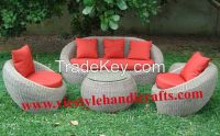 poly rattan sofa set