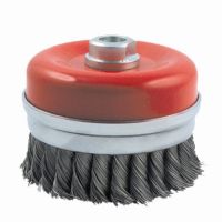 TWISTED KNOTTED WIRE CUP BRUSH