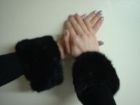 Mink fur cuff