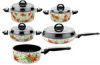 enamelled cookware set