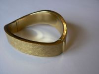 Gold plated bracelet