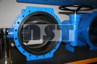 large size rubber seated butterfly Valves