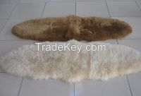 double sheepskin rug