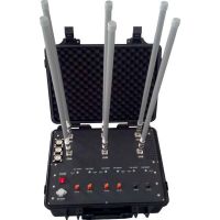 6 Band GSM CDMA DCS 3G 300W moving signal Jammer