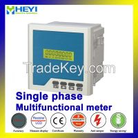 Rh-d2y Lcd Single Phase Multi Function Monitor Digital Power Meter With Rs485 Active Reactive Power 