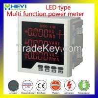 Rh-d2 Led Single Phase Multi Function Monitor Digital Power Meter With Rs485/modbus Active Reactive Power 