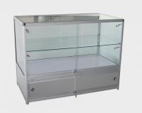Glass counter