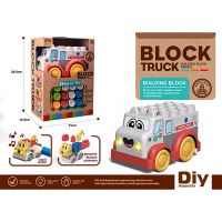 Wokaiblocks Educational Baby Toys Light Music Kid's for BIO PLASTIC Truck Building Block Kids