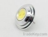 G4 With COB LED 1.5W(D25mm)silver