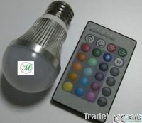 RGB bulb G50 3W