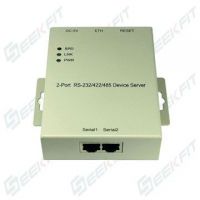 Magnetic Isolation protect 2-port RS485/42 to ETH Serial Converter