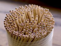 Single Pointed Wooden Toothpicks