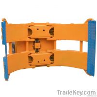 Forklift paper roll clamp