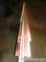 Super-long tungsten copper rod