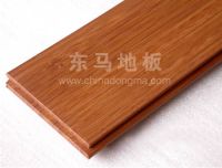 Carbonized vertical bamboo flooring