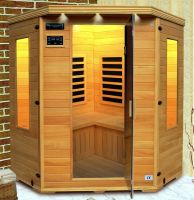 fir sauna for 3-5 ppl , angle