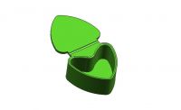 heart shape silicon cake mold