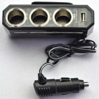 2 ports usb car socket