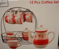 hand-painted 16  pcs  coffee set