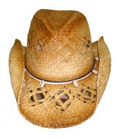 raffia hat, straw hat, cowboy hat, paper hat,