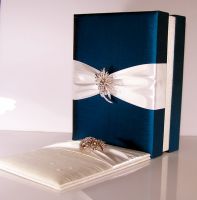 silk box invitation