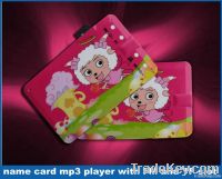 Name Card Mp3 Player