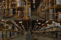 Pallet Racking, shelving, Used Belt and roller conveyors