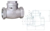 swing check valve