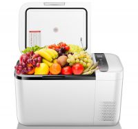 22L Dual-use Home and Car Fridge with Compressor