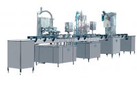 Linear -Automatic small water botte washing  filling and capping type