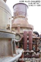 USED KOBE ALLIS-CHALMERS 4-60 HYDRO CONE (EXCONE) CRUSHER