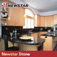 newstar black galaxy granite kitchen countertop