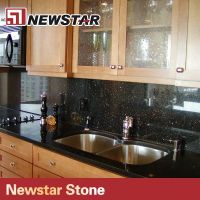 black kitchen chinese granite countertops