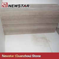 Newstar white wooden grain marble
